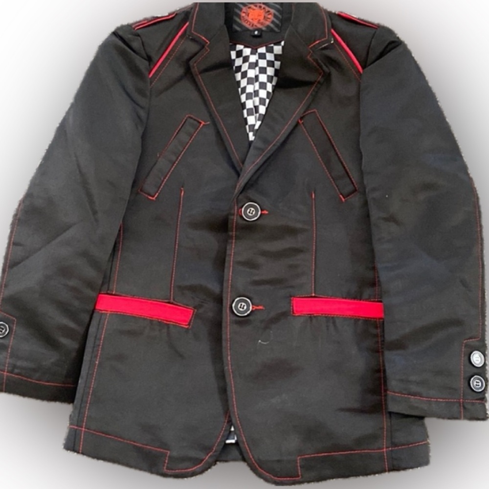 Platini jeans cougar coat boys  size:6  (EUC)